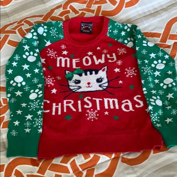 Other - Meowy Christmas sweater